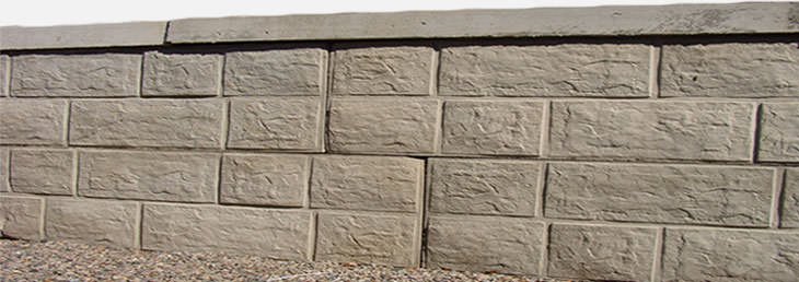 Interlocking Concrete Blocks Retaining Walls