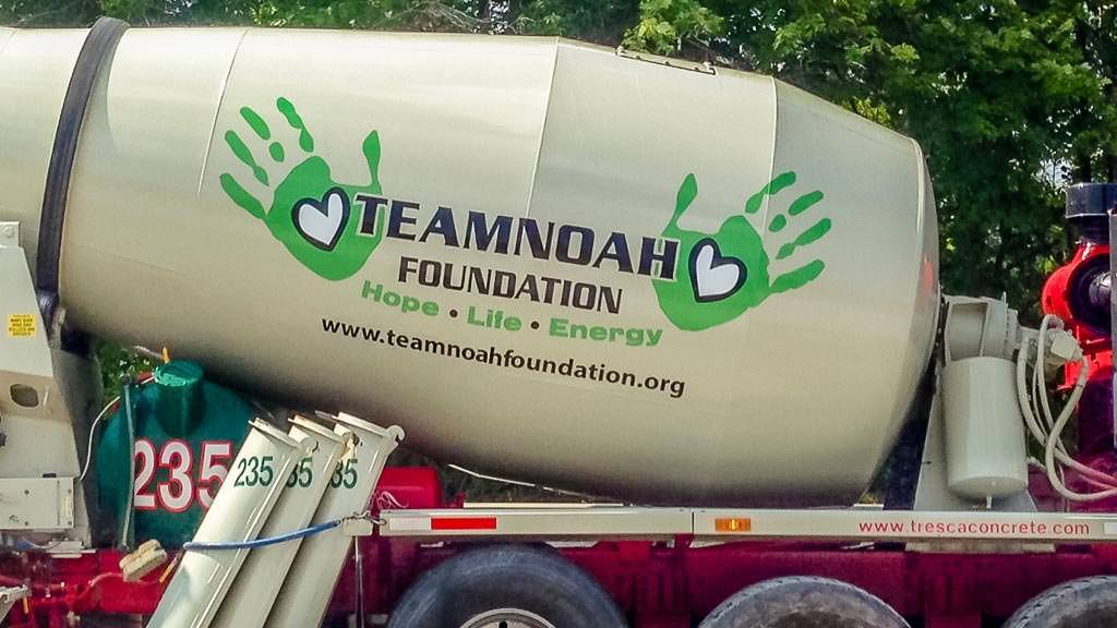 Team Noah Foundation Concrete Truck #2